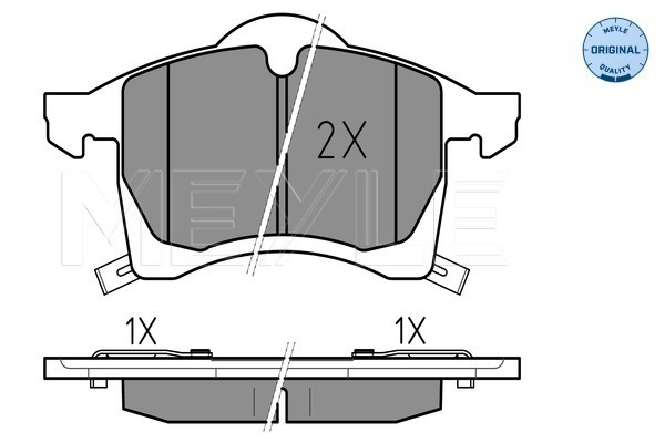 Placute frana MEYLE 0252305719/W