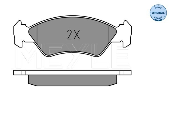 Placute frana MEYLE 0252310217