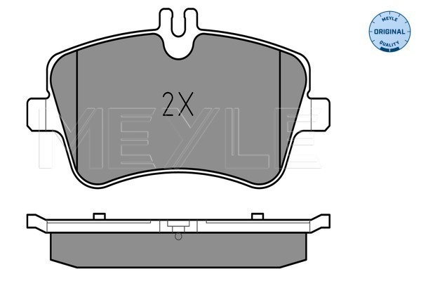 Placute frana MEYLE 0252314419