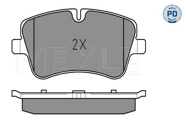 Placute frana MEYLE 0252314419/PD