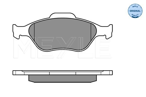 Placute frana MEYLE 0252320217/W