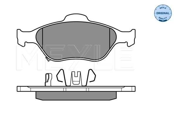 Placute frana MEYLE 0252320217/W