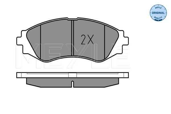 Placute frana MEYLE 0252323417/W