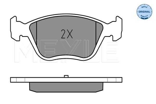 Placute frana MEYLE 0252328919/W