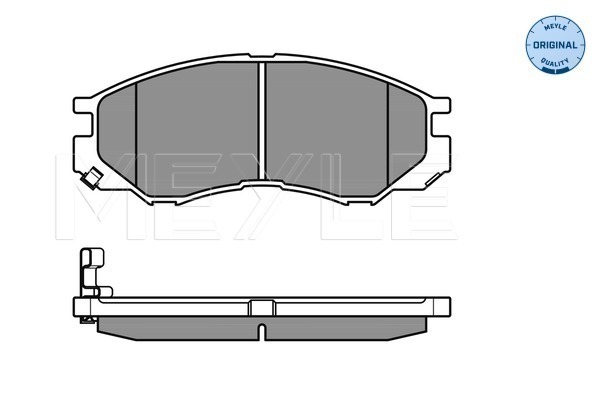 Placute frana MEYLE 0252329015/W
