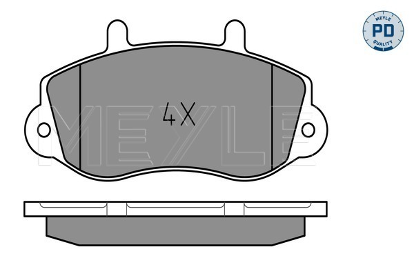 Placute frana MEYLE 0252330218/PD