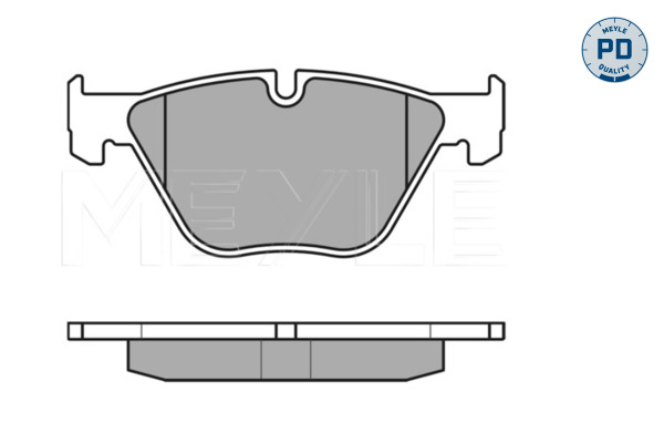 Placute frana MEYLE 0252331320/PD