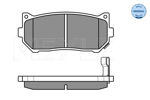 Placute frana MEYLE 0252345513/W
