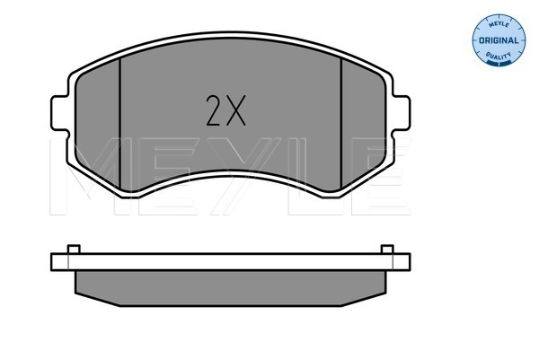 Placute frana MEYLE 0252350216/W