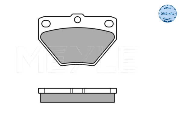 Placute frana MEYLE 0252352114/W