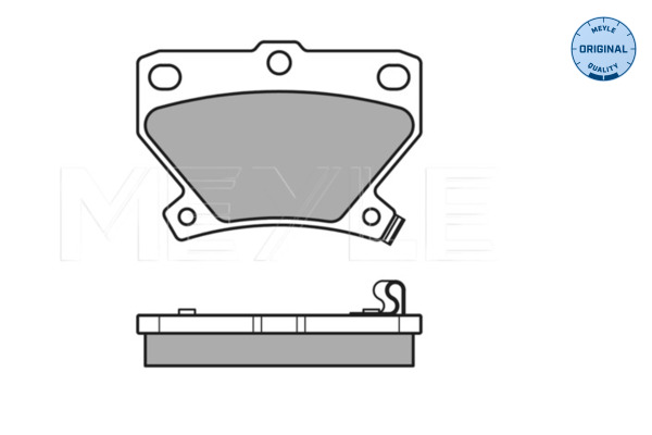 Placute frana MEYLE 0252352114/W
