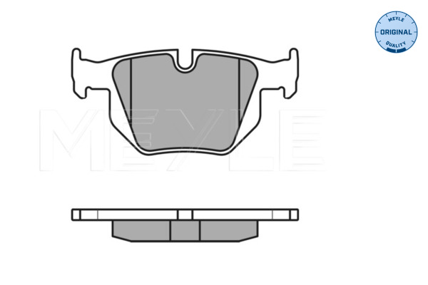 Placute frana MEYLE 0252355017