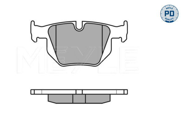 Placute frana MEYLE 0252355017/PD