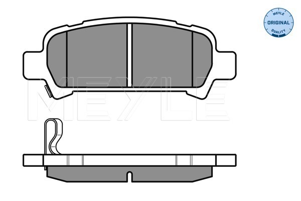 Placute frana MEYLE 0252357214/W