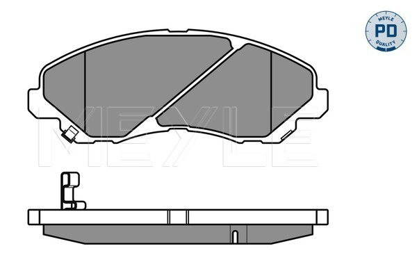 Placute frana MEYLE 0252358416/PD