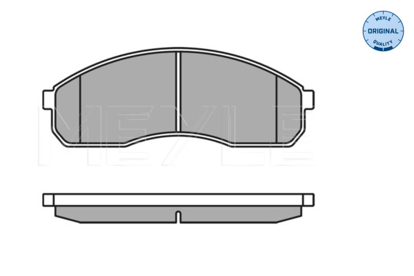 Placute frana MEYLE 0252364916/W