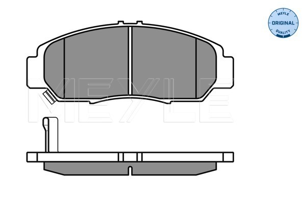 Placute frana MEYLE 0252372916/W