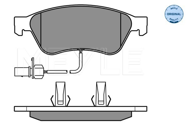 Placute frana MEYLE 0252389620/W