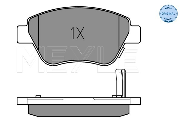 Placute frana MEYLE 0252398217/W