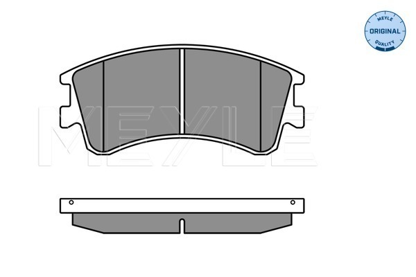 Placute frana MEYLE 0252404618/W