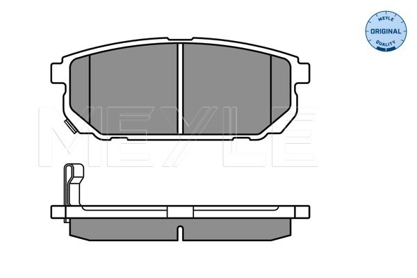 Placute frana MEYLE 0252405815/W