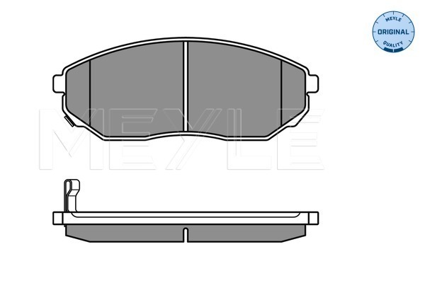 Placute frana MEYLE 0252409217/W