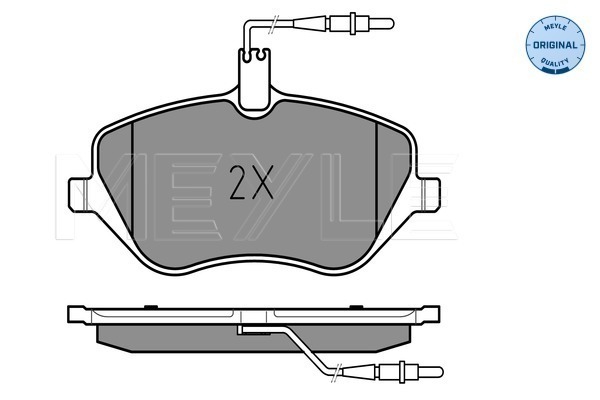 Placute frana MEYLE 0252413317/W