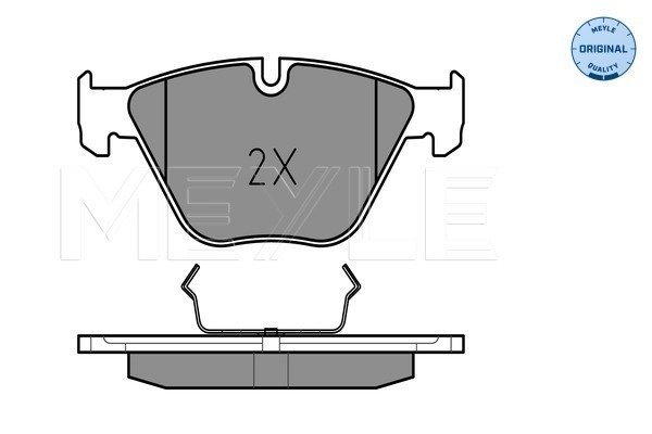 Placute frana MEYLE 0252416120