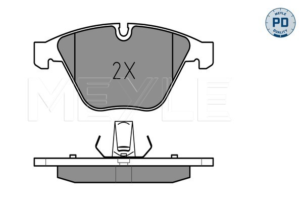 Placute frana MEYLE 0252416120/PD