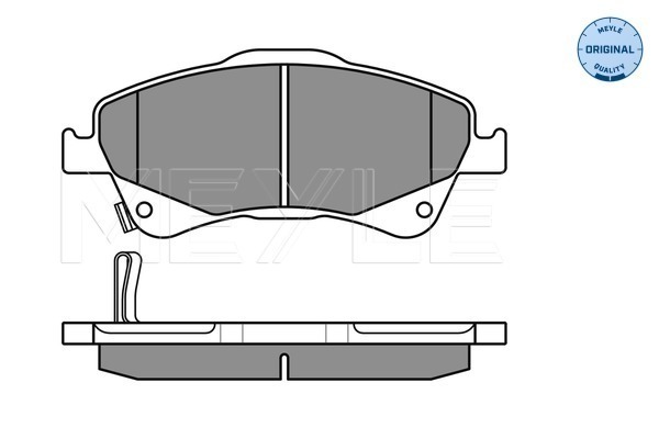 Placute frana MEYLE 0252420419/W
