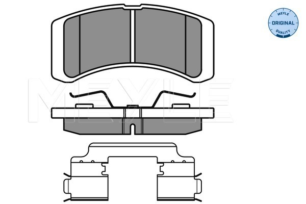 Placute frana MEYLE 0252422914/W