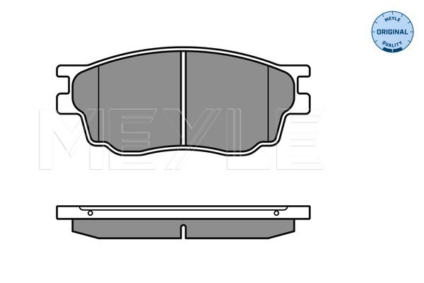 Placute frana MEYLE 0252424616/W