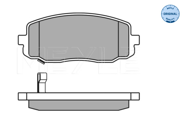 Placute frana MEYLE 0252427516/W
