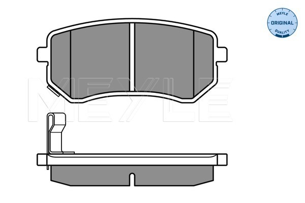 Placute frana MEYLE 0252427614/W