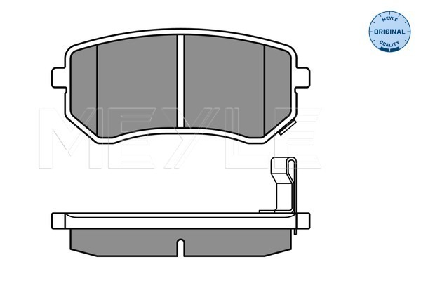 Placute frana MEYLE 0252427614/W