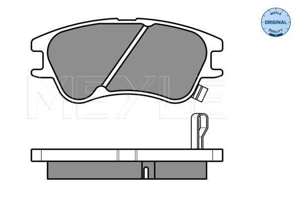 Placute frana MEYLE 0252427713/W