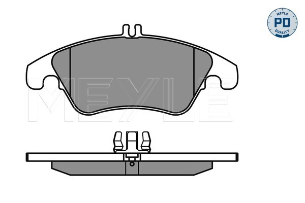 Placute frana MEYLE 0252431019/PD