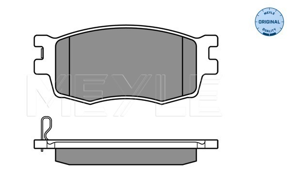 Placute frana MEYLE 0252431717/W