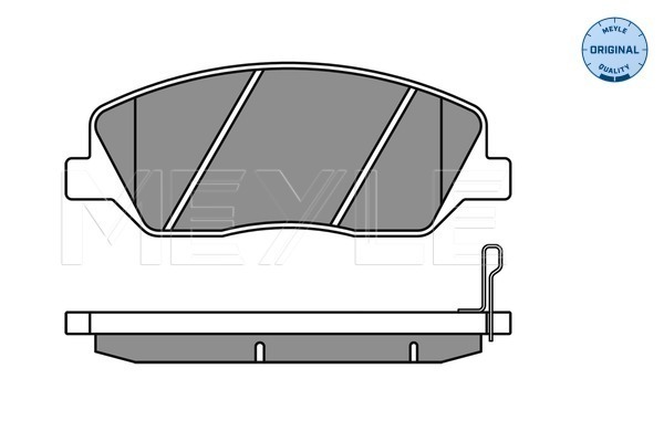 Placute frana MEYLE 0252435117/W