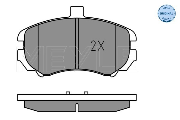 Placute frana MEYLE 0252436917/W