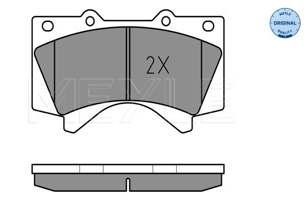 Placute frana MEYLE 0252438618/W