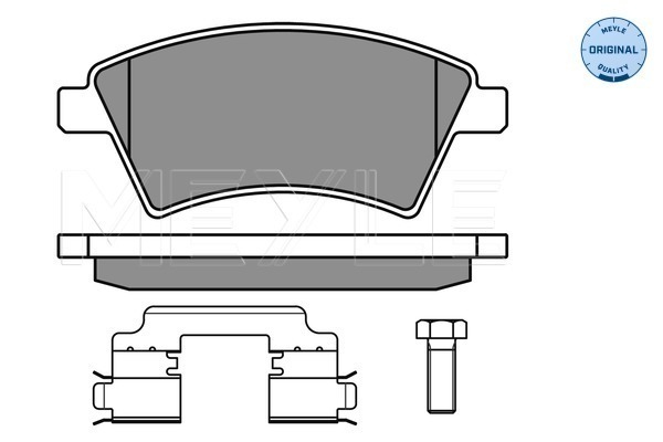 Placute frana MEYLE 0252439116/W