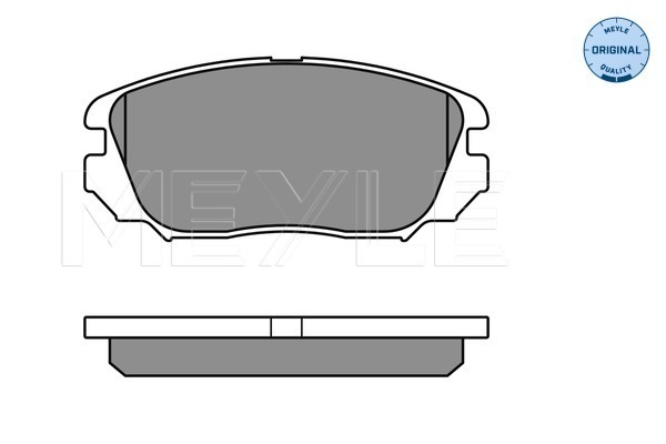 Placute frana MEYLE 0252441519/W