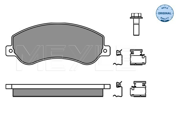 Placute frana MEYLE 0252448419/W