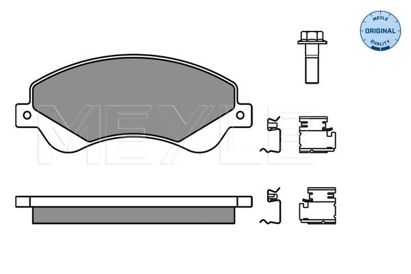 Placute frana MEYLE 0252448518/W