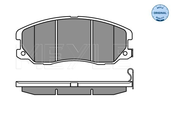 Placute frana MEYLE 0252451016/W