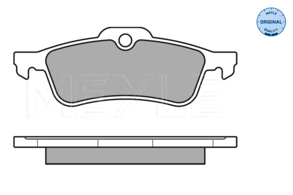 Placute frana MEYLE 0252457415/W