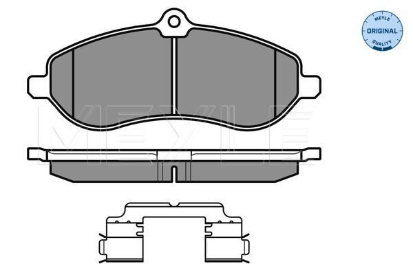 Placute frana MEYLE 0252459518/W