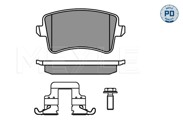 Placute frana MEYLE 025 246 0617-1/PD