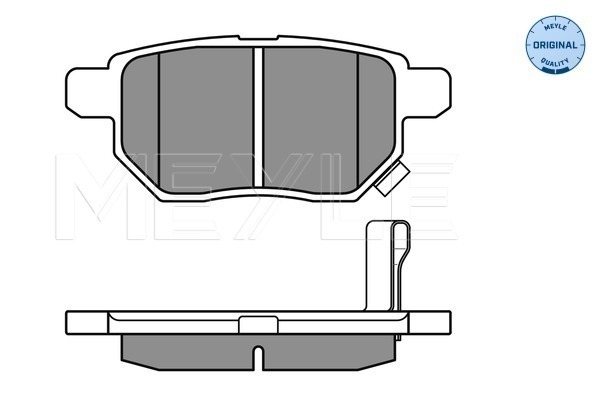Placute frana MEYLE 0252461015/W
